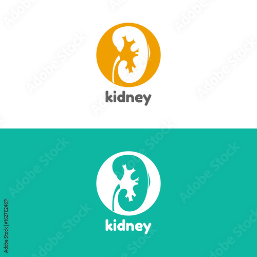 Human kidneys logo