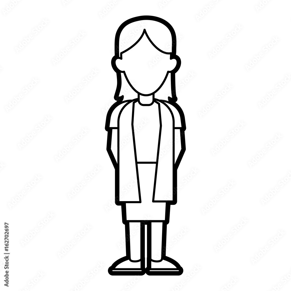 Woman vector illustration