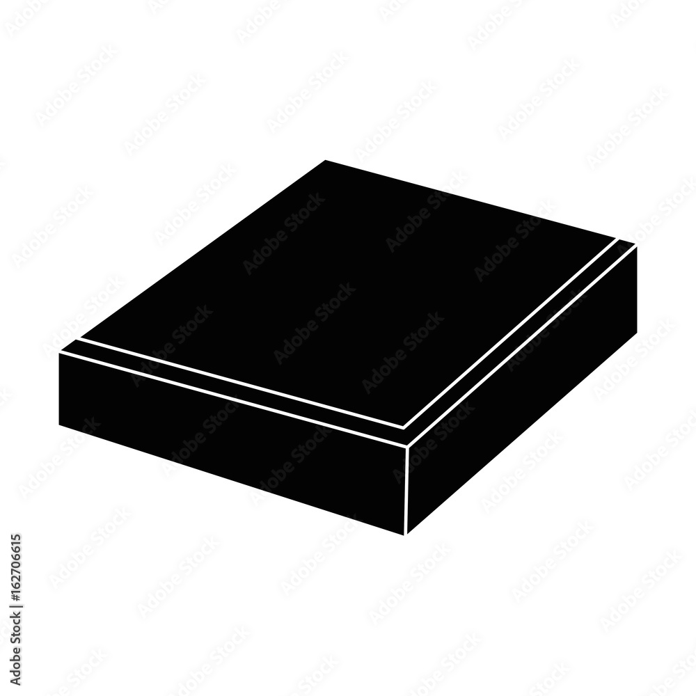 food box package icon over white background vector illustration food box package icon over white background vector illustration
