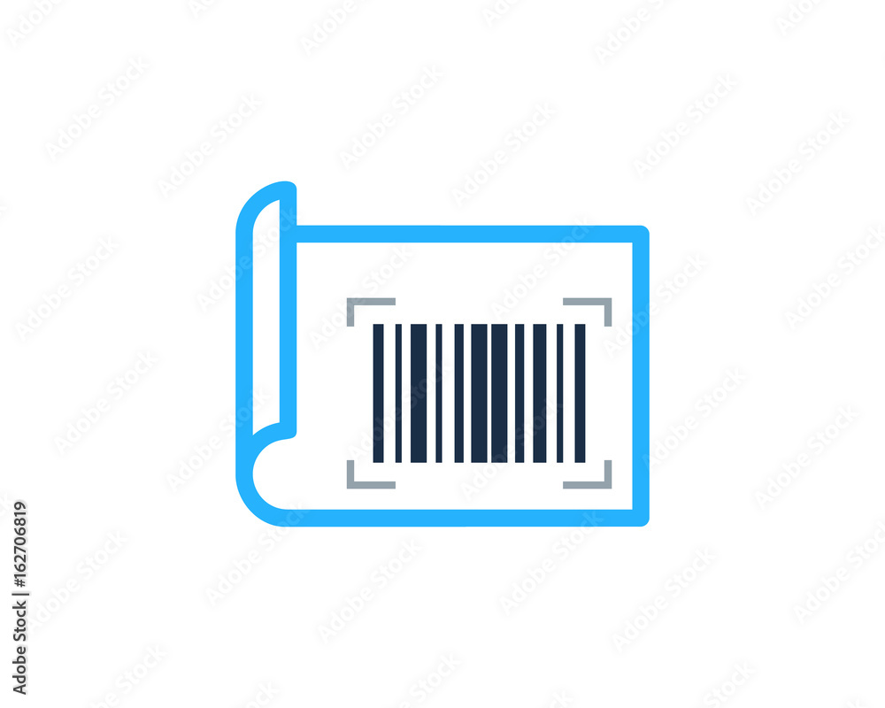 Barcode Icon Logo Design Element Barcode Icon Logo Design Element