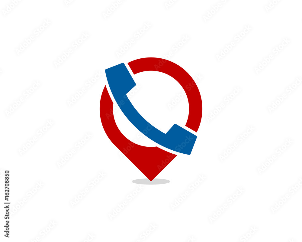 Local Call Icon Logo Design Element Local Call Icon Logo Design Element