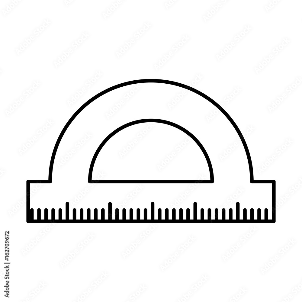 protractor ruler icon protractor ruler icon