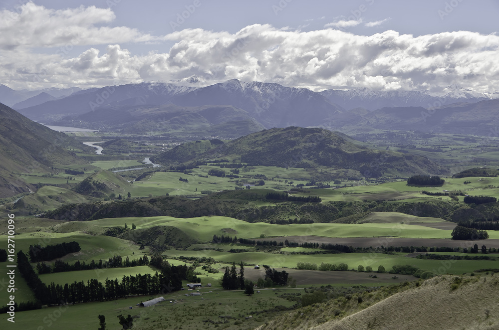 Mountains and Valleys of New Zealand