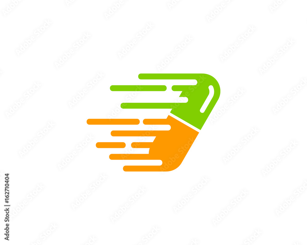 Fast Medicine Icon Logo Design Element