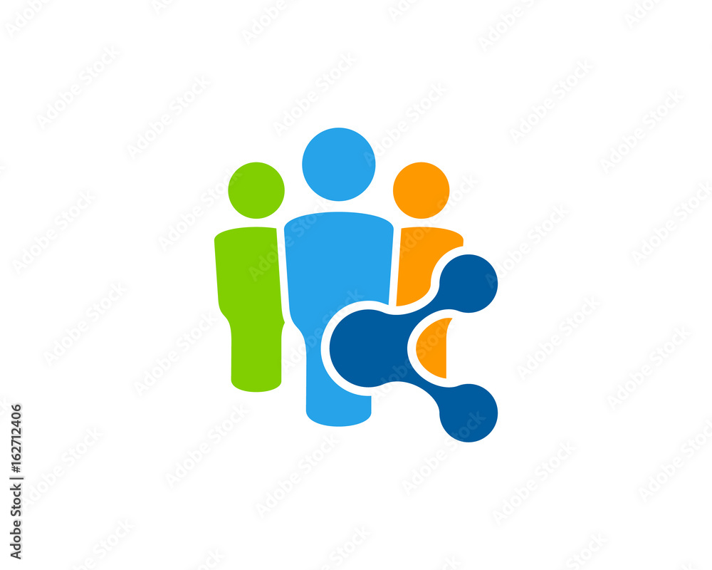 Group Share Icon Logo Design Element Group Share Icon Logo Design Element