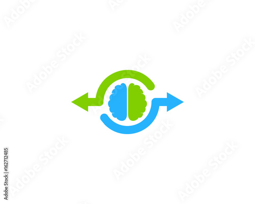 Free Download Brain Share Icon Logo Design Element - GFXLoad