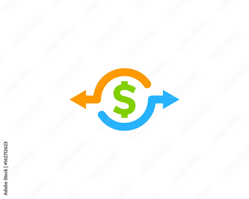 Dollar Share Icon Logo Design Element Dollar Share Icon Logo Design Element