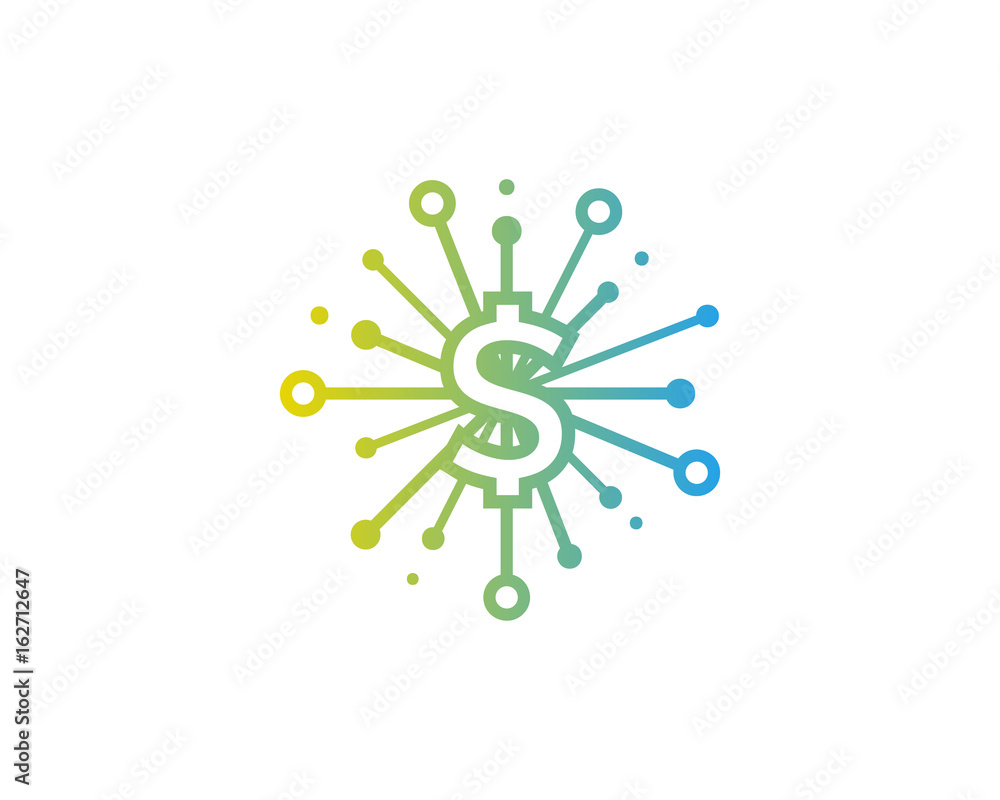 Share Dollar Icon Logo Design Element Share Dollar Icon Logo Design Element