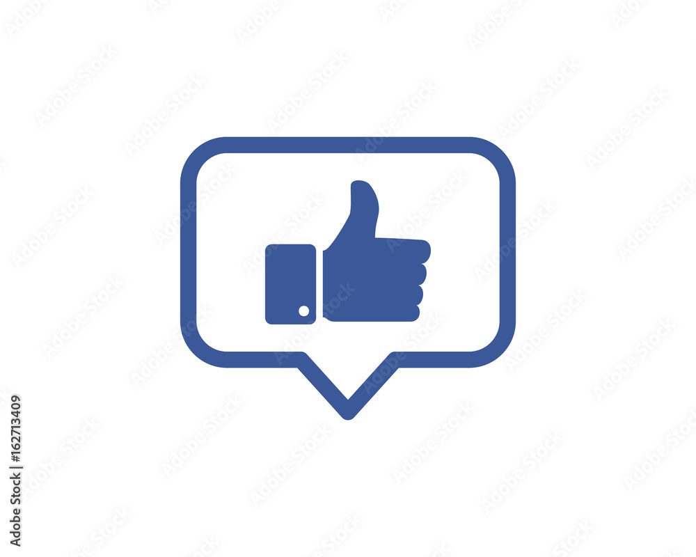 Like Social Network Icon Logo Design Element Like Social Network Icon Logo Design Element