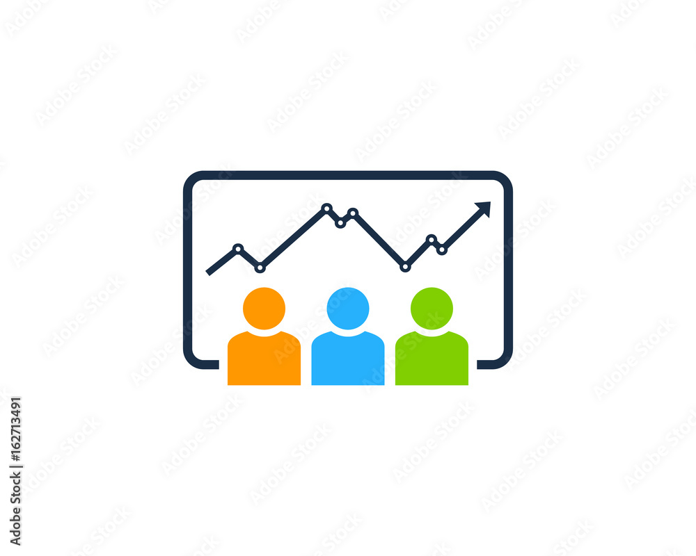 Marketing Presentation Stock Market Business Icon Logo Design Element Marketing Presentation Stock Market Business Icon Logo Design Element