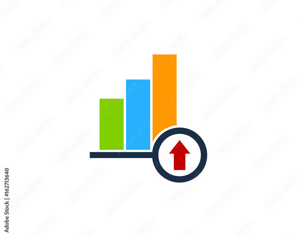 Market Profit Stock Market Business Icon Logo Design Element Market Profit Stock Market Business Icon Logo Design Element
