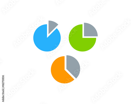 Free Download Pie Chart Stock Market Business Icon Logo Design Element - GFXLoad