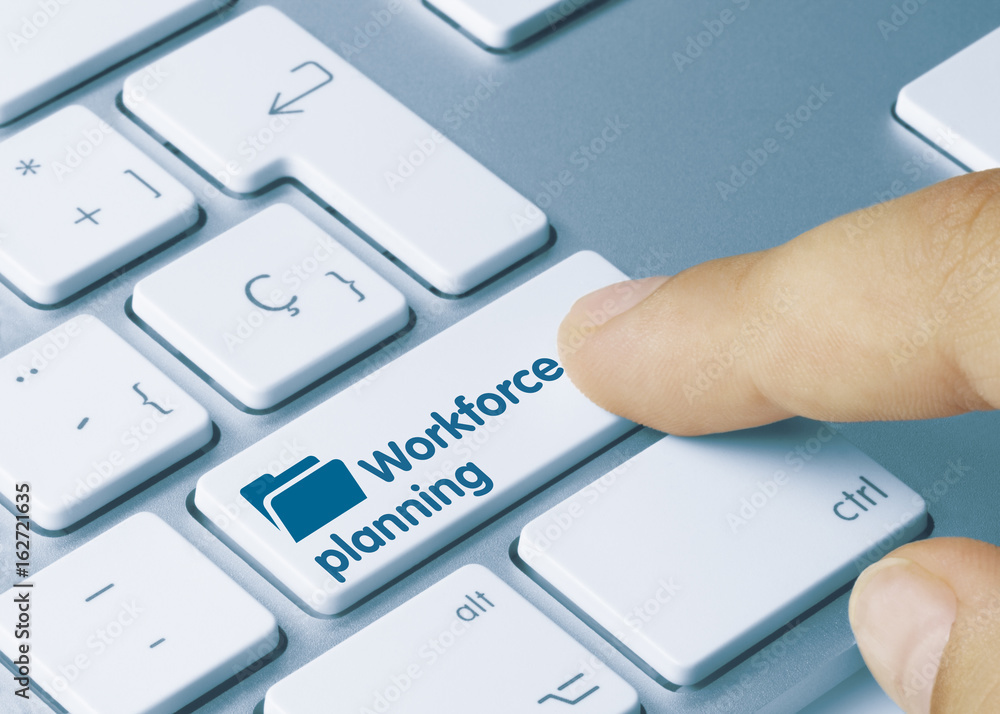 Fototapeta premium Workforce planning