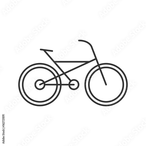 Bike linear icon