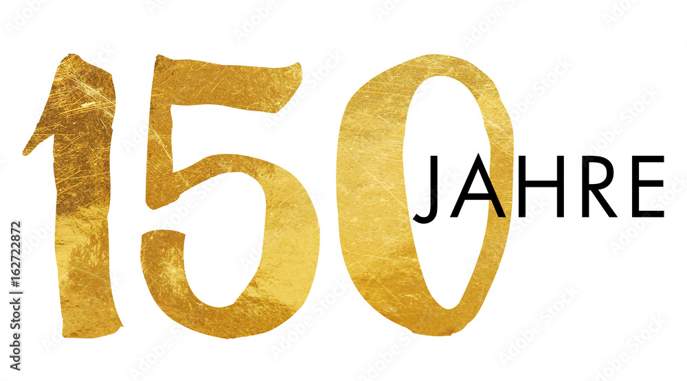 150 Jahre StockIllustration Adobe Stock