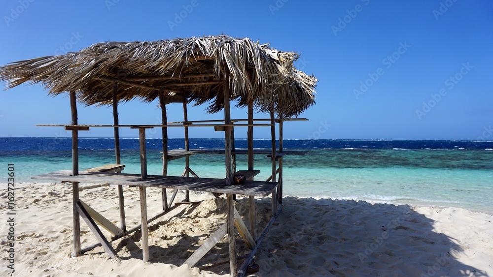 Fototapeta premium wooden shelter