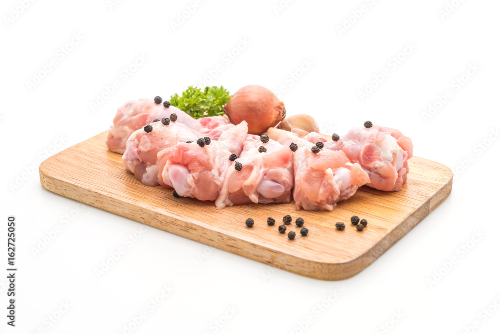 fresh raw drumstick of chicken wing fresh raw drumstick of chicken wing