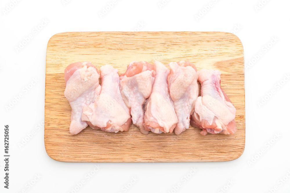 fresh raw drumstick of chicken wing fresh raw drumstick of chicken wing