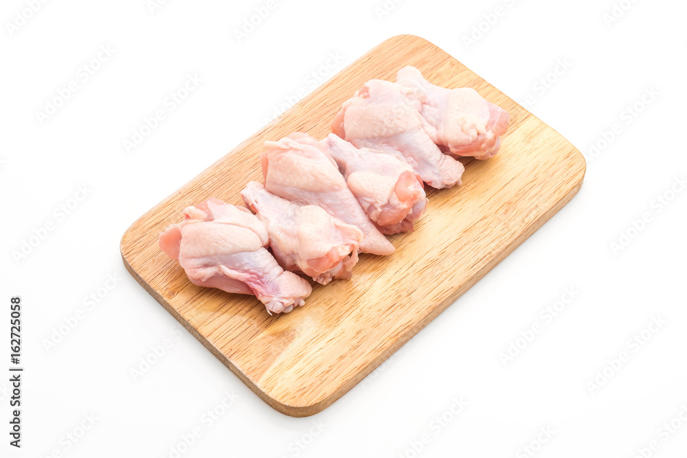 fresh raw drumstick of chicken wing fresh raw drumstick of chicken wing