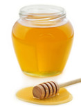 Honey dipper and jar