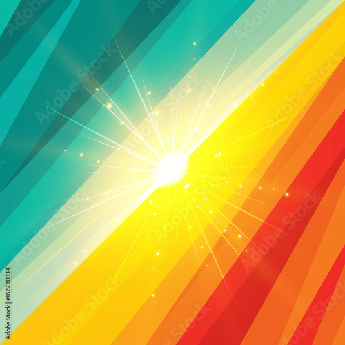Abstract shape summer holid...