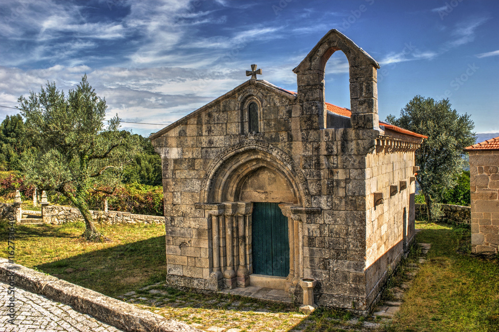 Romanesque church of Boelhe in Penafiel, north of Portugal