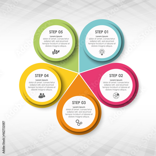 business info graphic template