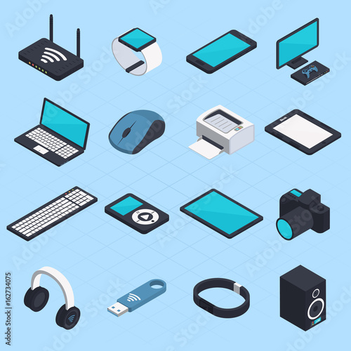 Isometric Wireless Mobile Devices
