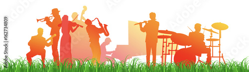 musicisti, musica, concerto, festa