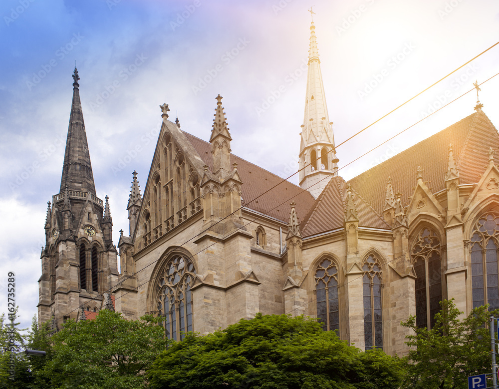 Obraz premium Kirche St. Maria in Stuttgart..