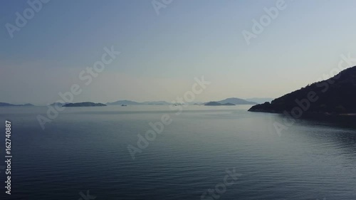 瀬戸内海の空撮