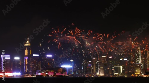 Wallpaper Mural Fireworks Displays in Hong Kong Torontodigital.ca