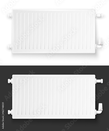 Realistic heating system radiator