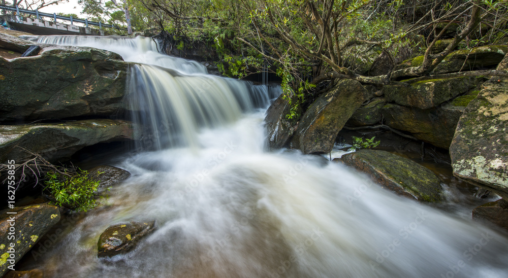 Fototapeta premium Small waterfalls near Sydney