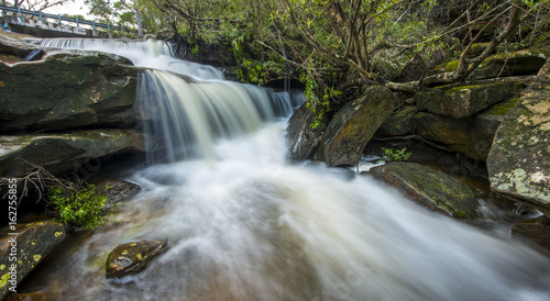 Fototapeta Naklejka Na Ścianę i Meble -  Small waterfalls near Sydney