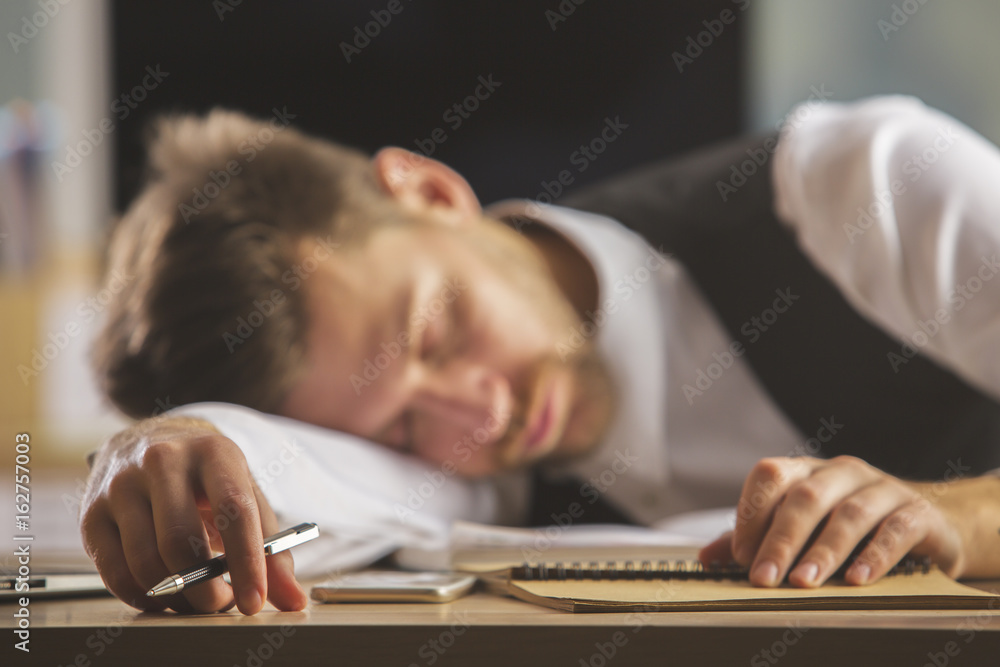 Overworked concept Overworked concept