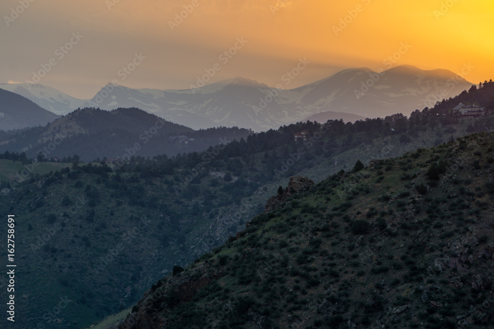 Obraz premium Colorado Sunset
