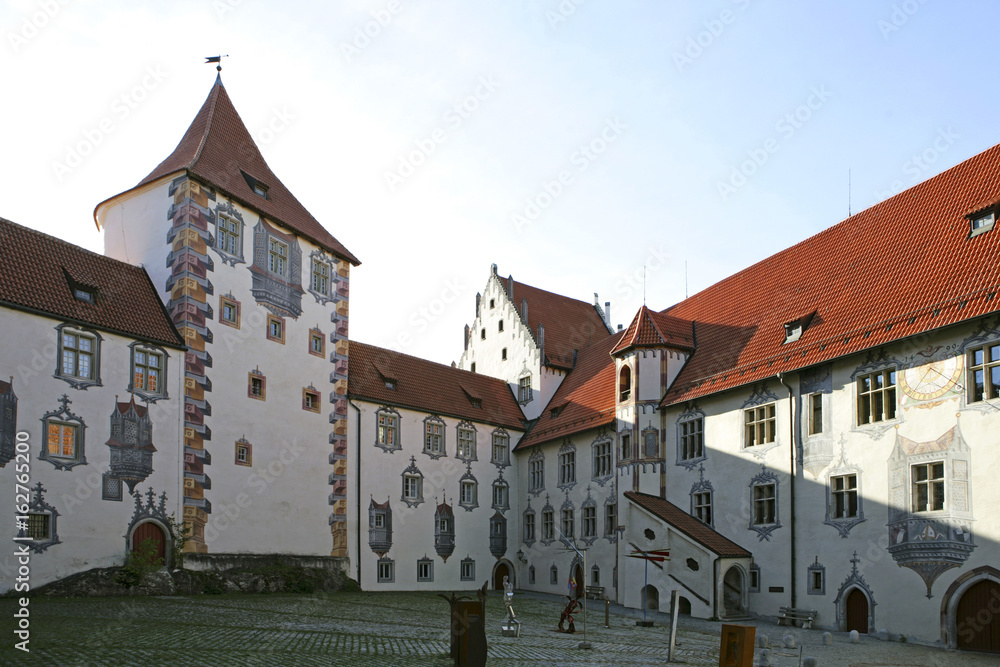 Fuessen in Allgaeu, Bavaria