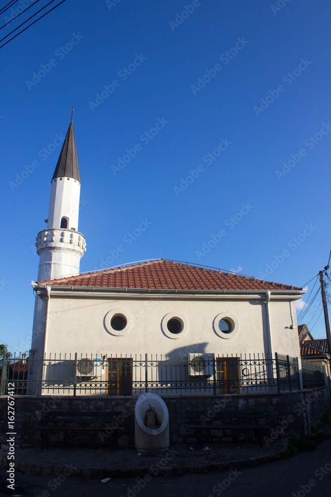 mosque islam in Montengero Podgorica