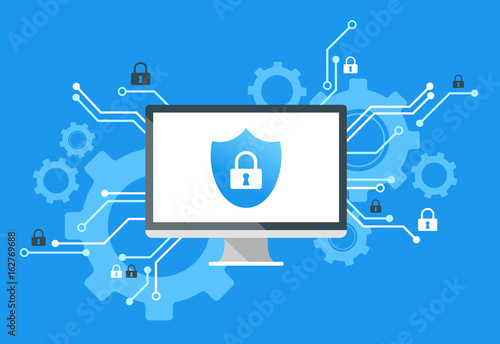 Cyber Security Vector