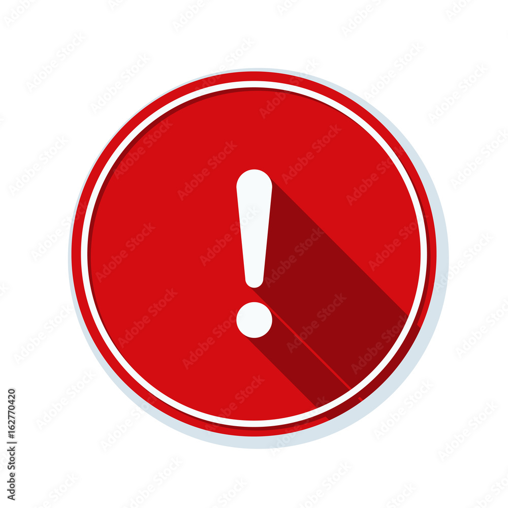 Exclamation Danger sign illustration Exclamation Danger sign illustration
