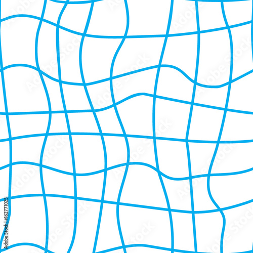 Blue seine seamless pattern