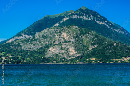 Beautiful view of picturesque Lake Como - a very popular tourist attraction. Lombardy, Italy. © dbrnjhrj