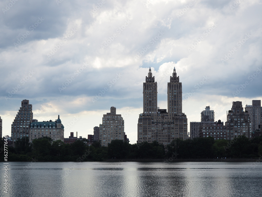 New York City Skyline View from Central Park