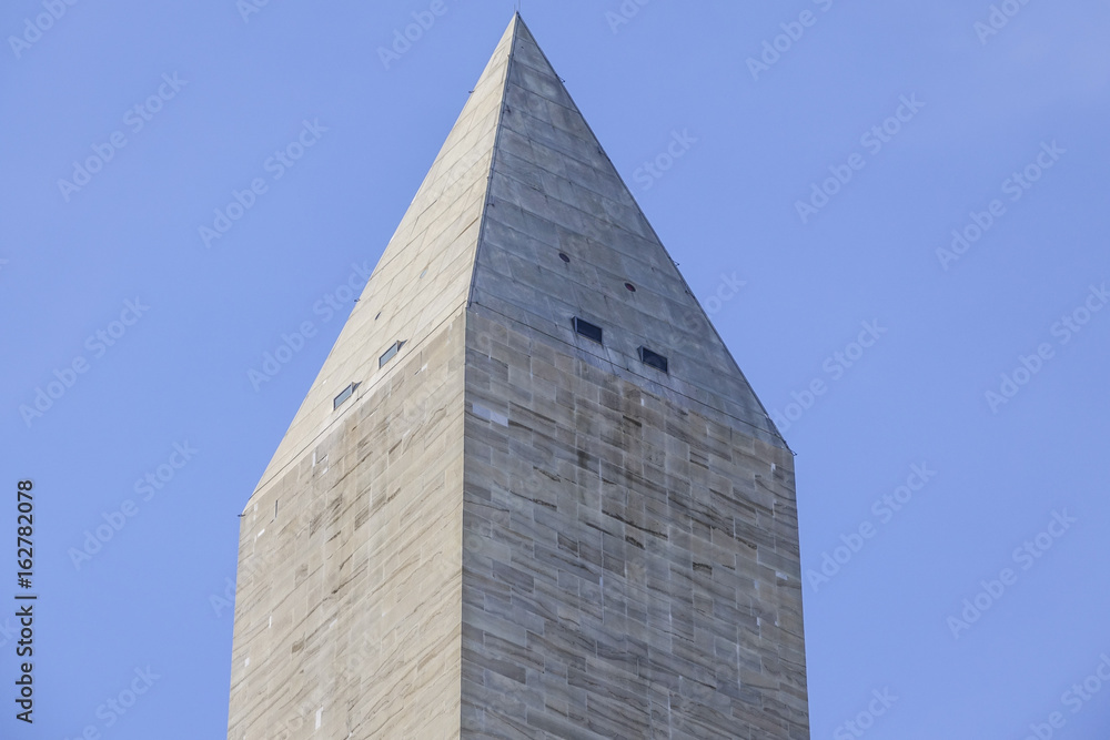 The top of Washington Monument