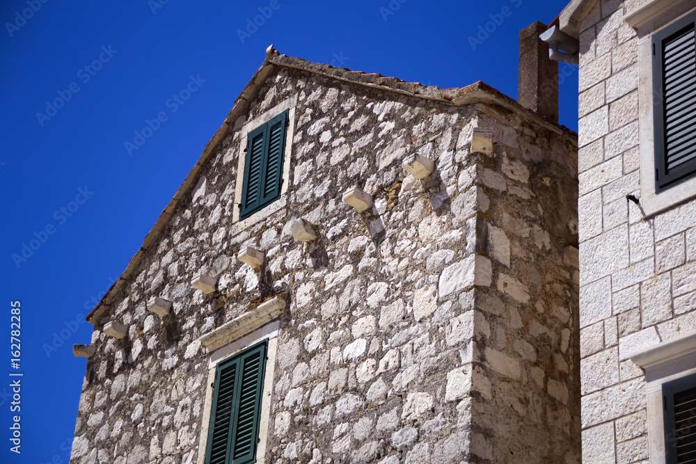 Authentic dalmatian house in Primosten, Croatia