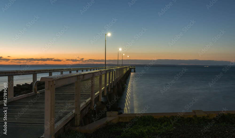 Sunrise at Wellington Point.