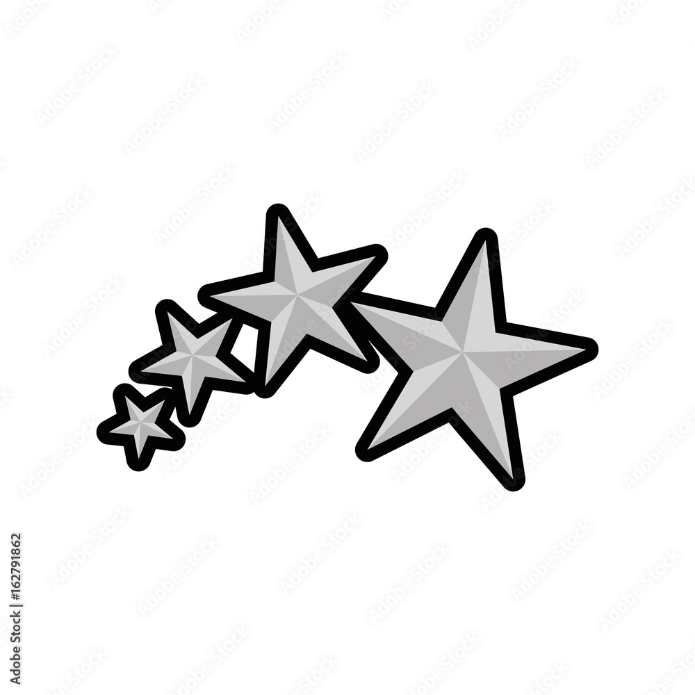 Star medal shape icon vector illustration graphic design Star medal shape icon vector illustration graphic design