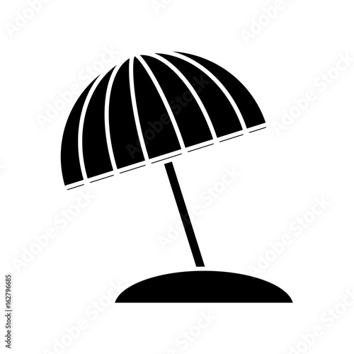 beach parasol icon