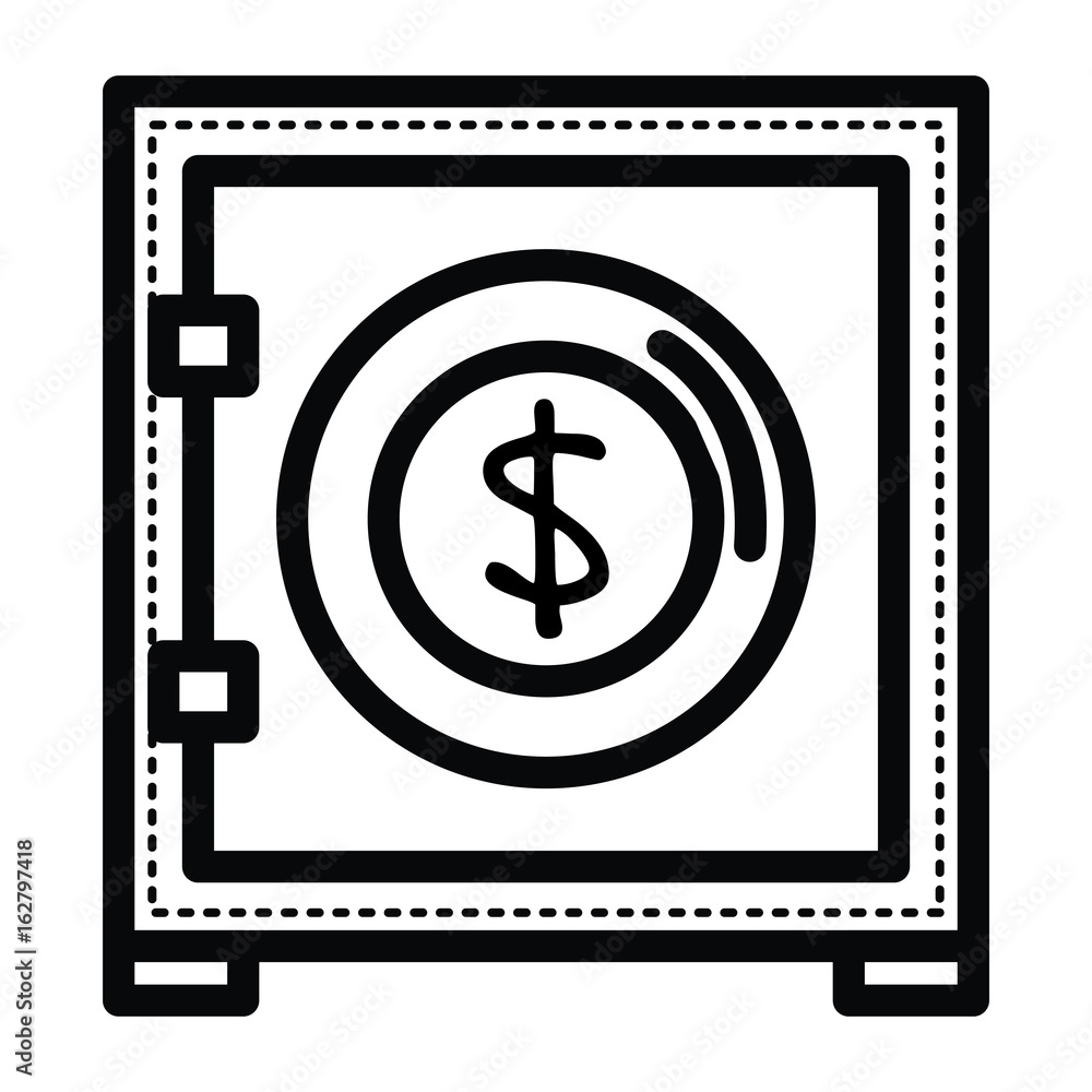 safe box isolated icon vector illustration design safe box isolated icon vector illustration design